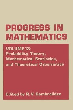 portada Probability Theory, Mathematical Statistics, and Theoretical Cybernetics (en Inglés)