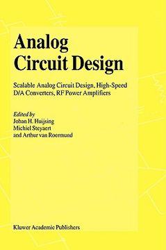 portada analog circuit design: volt electronics; mixed-mode systems; low-noise and rf power amplifiers for telecommunication (in English)