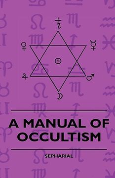 portada a manual of occultism (in English)