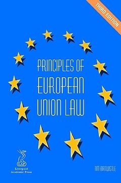 portada principles of european union law - 3rd edition (en Inglés)