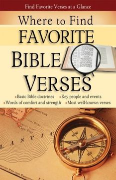 portada Where to Find Favorite Bible Verses pamphlet
