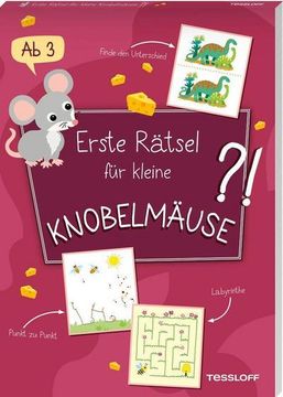 portada Erste Rätsel für Kleine Knobelmäuse (en Alemán)
