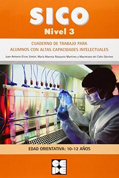 portada Sico nivel 3 - cuad trabajo para alumnos con altas capacidades intelectuales (Fichas Infantil Y Primaria) (in Spanish)
