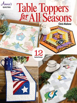 portada Table Toppers for All Seasons: 12 Quilted Designs (en Inglés)