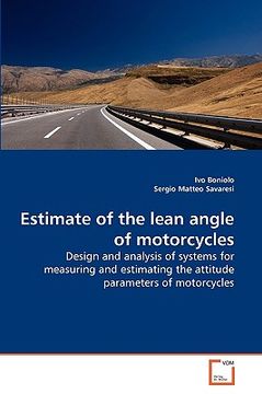 portada estimate of the lean angle of motorcycles (en Inglés)