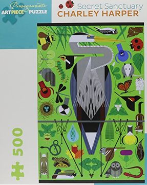 portada Charley Harper: Secret Sanctuary 500-Piece Jigsaw Puzzle (Pomegranate Artpiece Puzzle) (en Inglés)