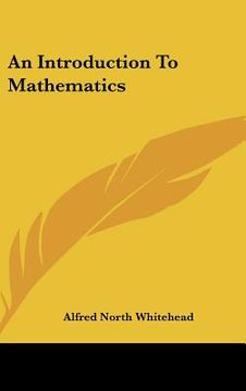 portada an introduction to mathematics (en Inglés)