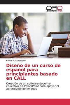 portada Diseño de un curso de español para principiantes basado en CALL