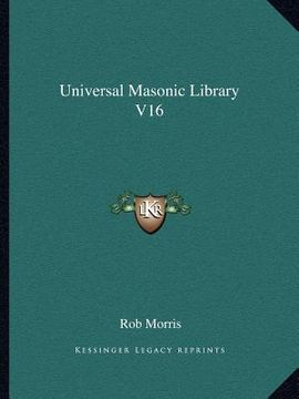 portada universal masonic library v16 (in English)