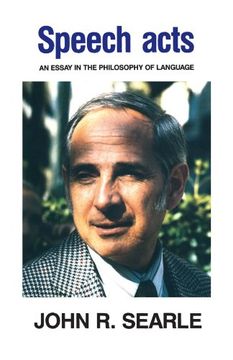 portada Speech Acts: An Essay in the Philosophy of Language (en Inglés)