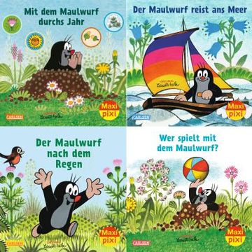 portada Maxi-Pixi-4Er-Set 99: Neues vom Maulwurf (4X1 Exemplar) (in German)