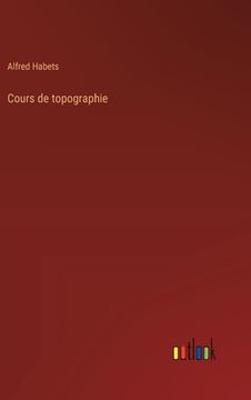 portada Cours de topographie (en Francés)