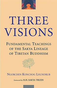 portada Three Visions: Fundamental Teachings of the Sakya Lineage of Tibetan Buddhism (en Inglés)