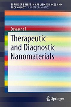 portada Therapeutic and Diagnostic Nanomaterials (Springerbriefs in Applied Sciences and Technology) (en Inglés)