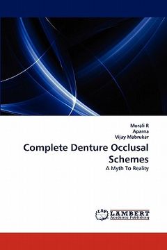 portada complete denture occlusal schemes (en Inglés)