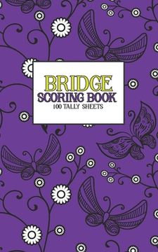 portada Bridge Scoring Book: 100 Tally Sheets (in English)