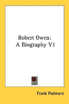 portada robert owen: a biography v1 (en Inglés)