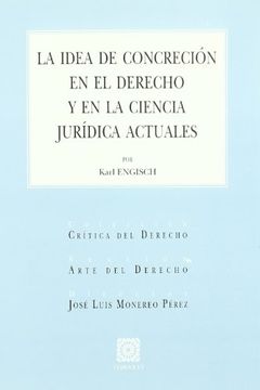 portada La Idea de Concreción en el Derecho y en la Ciencia Jurídica Actuales