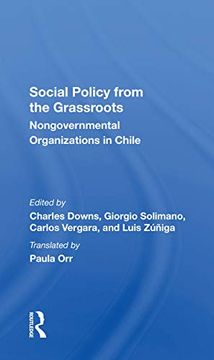 portada Social Policy From the Grassroots: Nongovernmental Organizations in Chile 