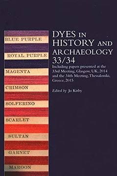 portada Dyes in History and Archaeology 33 
