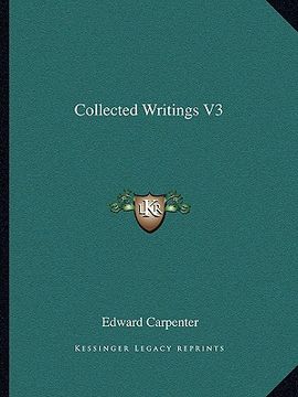 portada collected writings v3 (in English)