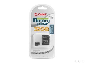 portada Cellet 32GB Motorola Oasis Micro SDHC Card is Custom Formatted for digital high speed, lossless recording! Includes Standard SD Adapter.