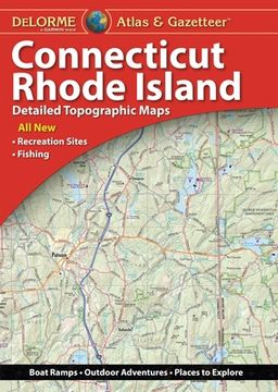portada Delorme Atlas & Gazetteer: Connecticut & Rhode Island (in English)