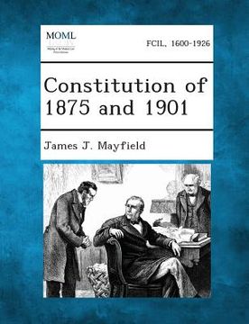 portada Constitution of 1875 and 1901 (en Inglés)