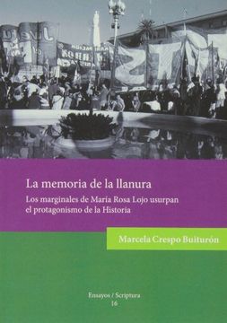 portada La Memoria De La Llanura (Ensayos/Scriptura)