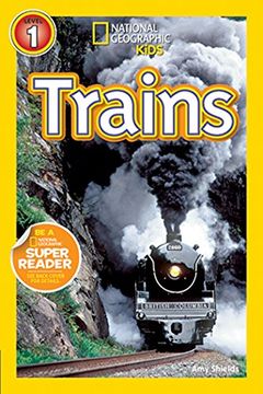 portada National Geographic Readers: Trains (en Inglés)