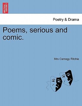 portada poems, serious and comic. (en Inglés)
