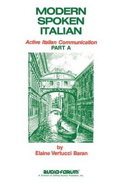 portada Modern Spoken Italian Part a: Active Italian Communication