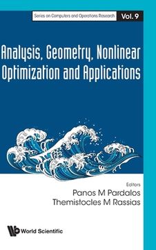 portada Analysis, Geometry, Nonlinear Optimization and Applications (en Inglés)