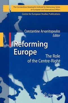 portada reforming europe: the role of the centre-right