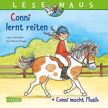 portada Lesemaus 206: "Conni Lernt Reiten" + "Conni Macht Musik" Conni Doppelband: Sonderpreis? 5,00 (Statt? 7,98) (206) (en Alemán)