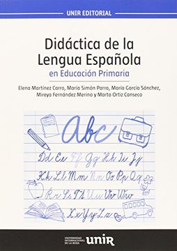 portada Didáctica de la Lengua Española en Educación Primaria (Unir Manuales) - 9788416125630 (in Spanish)