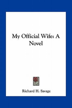 portada my official wife (en Inglés)