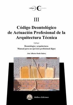 portada Codigo Deontologico de Actuacion Profesional de la Arquitectura Tecnica.