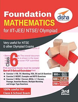 portada Foundation Mathematics for Iit-Jee/ Ntse/ Olympiad Class 6 - 3rd Edition (en Inglés)