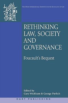 portada rethinking law, society and governance: foucault's bequest