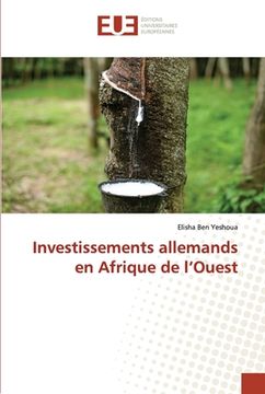 portada Investissements allemands en Afrique de l'Ouest