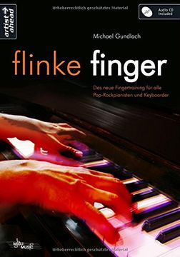 portada Flinke Finger: Das Neue Fingertraining für Alle Pop-Rockpianisten & Keyboarder (Inkl. Cd) 