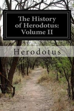 portada The History of Herodotus: Volume II (en Inglés)