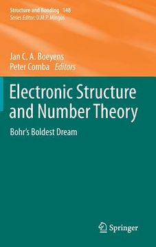 portada electronic structure and number theory: bohr s boldest dream