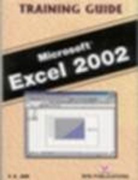portada Excel 2002 Training Guide