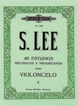 portada 40 Estudios melódicos y progresivos para violoncelo: Op. 31, vol. II