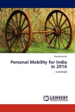 portada personal mobility for india in 2016 (en Inglés)