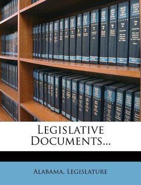 portada legislative documents...