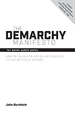 portada The Demarchy Manifesto: For Better Public Policy (Societas) (en Inglés)