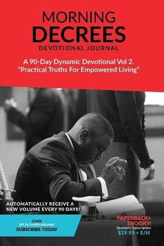 portada Morning Decree Devotional Journal Volume 2 (in English)